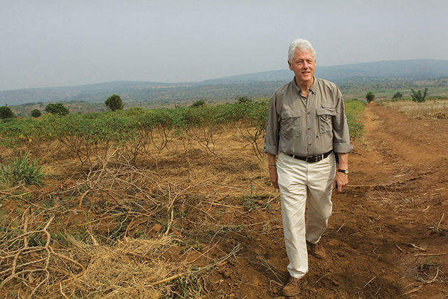 Билл Клинтон на просторах африканского континента